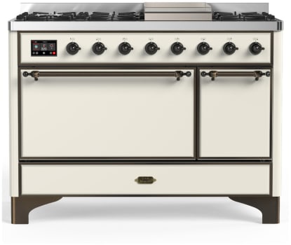 Ilve Majestic III Collection UM48FQNR3AWB - 48 inch Dual Fuel Range