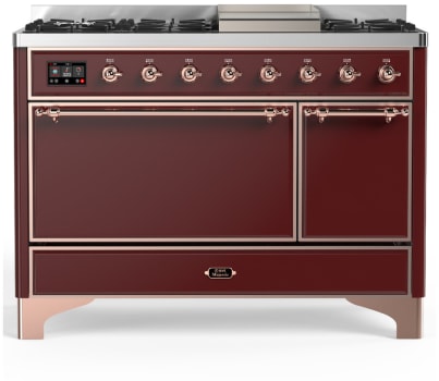 Ilve Majestic III Collection UM48FQNR3BUPLP - 48 inch Dual Fuel Range