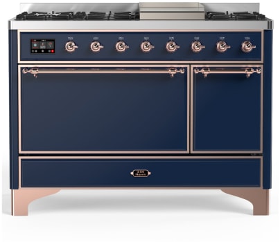 Ilve Majestic III Collection UM48FQNR3MBPLP - 48 inch Dual Fuel Range