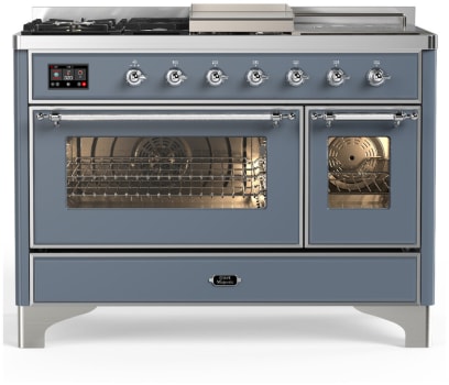 Ilve Majestic III Collection UM48FSNR3BGC - Majestic III 48 inch Dual Fuel Range