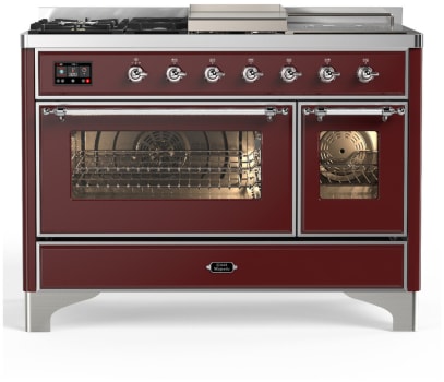 Ilve Majestic III Collection UM48FSNR3BUCLP - Majestic III 48 inch Dual Fuel Range