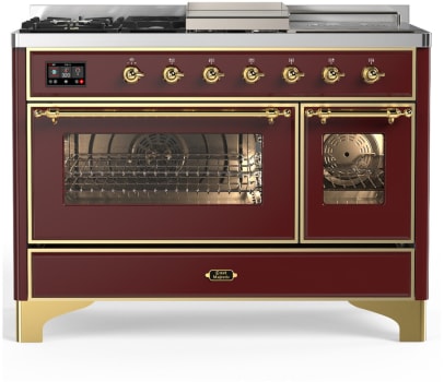 Ilve Majestic III Collection UM48FSNR3BUGLP - Majestic III 48 inch Dual Fuel Range