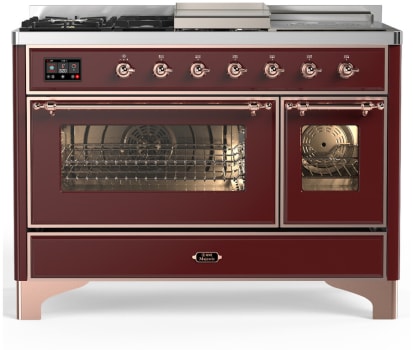 Ilve Majestic III Collection UM48FSNR3BUPLP - Majestic III 48 inch Dual Fuel Range