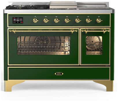 Ilve Majestic III Collection UM48FSNR3EGGLP - Majestic III 48 inch Dual Fuel Range