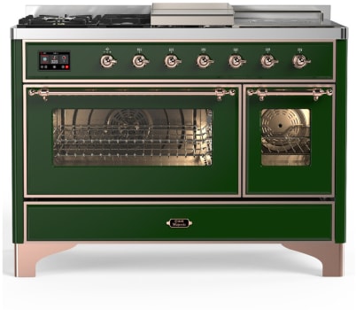 Ilve Majestic III Collection UM48FSNR3EGPLP - Majestic III 48 inch Dual Fuel Range