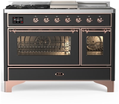 Ilve Majestic III Collection UM48FSNR3MGPLP - Majestic III 48 inch Dual Fuel Range