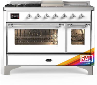 Ilve Majestic III Collection UM48FSNR3RAC - Majestic III 48 inch Dual Fuel Range