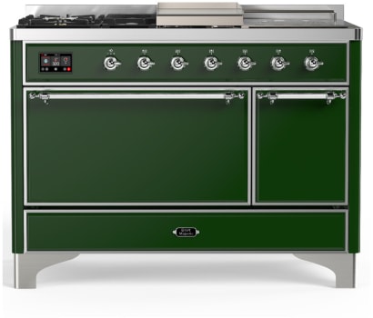 Ilve Majestic III Collection UM48FSQNR3EGC - Majestic III 48 inch Dual Fuel Range
