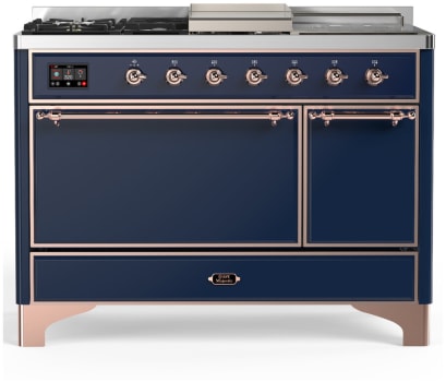 Ilve Majestic III Collection UM48FSQNR3MBPLP - Majestic III 48 inch Dual Fuel Range