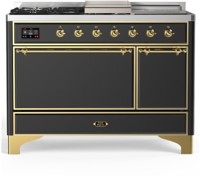 Ilve Majestic III Collection UM48FSQNR3MGGLP - Majestic III 48 inch Dual Fuel Range
