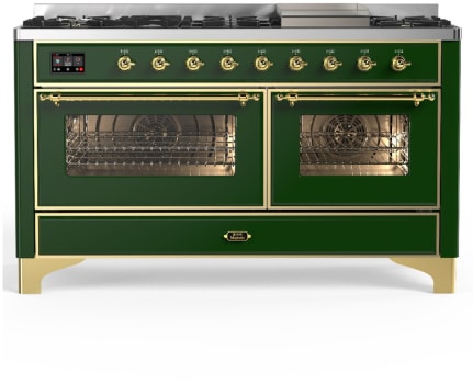 Ilve Majestic III Collection UM60FNR3EGG - Majestic III 60 inch Dual Fuel Range