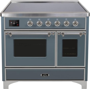 Ilve Majestic II Collection UMDI10NS3BGC - 40 Inch Blue Grey Color Freestanding Range
