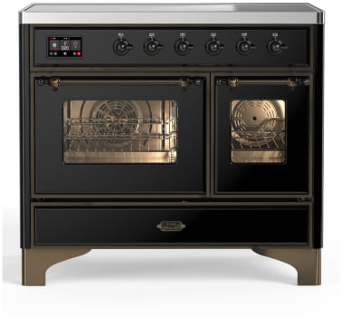 Ilve Majestic III Collection UMDIB40NR3BKB - 40 Inch Induction Range with 6 Induction Elements