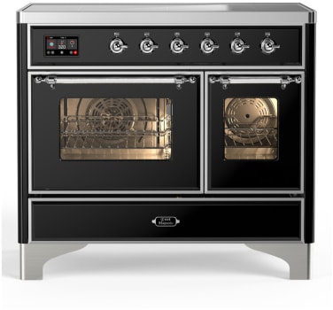 Ilve Majestic III Collection UMDIB40NR3BKC - 40 Inch Induction Range with 6 Induction Elements