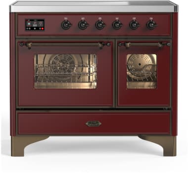 Ilve Majestic III Collection UMDIB40NR3BUB - 40 Inch Induction Range with 6 Induction Elements