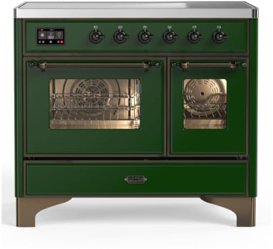 Ilve Majestic III Collection UMDIB40NR3EGB - 40 Inch Induction Range with 6 Induction Elements