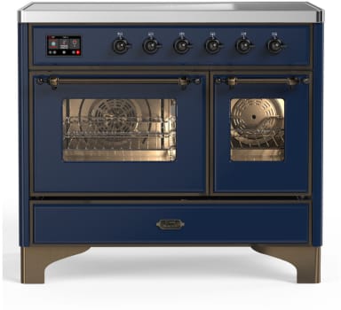 Ilve Majestic III Collection UMDIB40NR3MBB - 40 Inch Induction Range with 6 Induction Elements