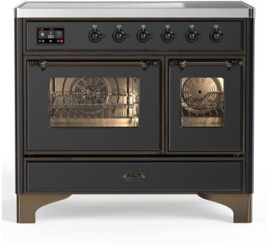 Ilve Majestic III Collection UMDIB40NR3MGB - 40 Inch Induction Range with 6 Induction Elements