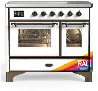 Ilve Majestic III Collection UMDIB40NR3RAB - 40 Inch Induction Range with 6 Induction Elements