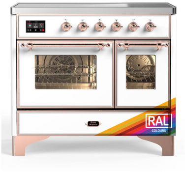 Ilve Majestic III Collection UMDIB40NR3RAP - 40 Inch Induction Range with 6 Induction Elements
