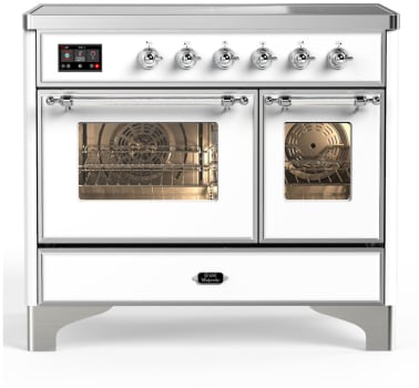 Ilve Majestic III Collection UMDIB40NR3WHC - 40 Inch Induction Range with 6 Induction Elements
