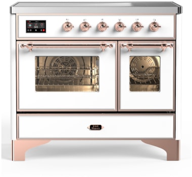 Ilve Majestic III Collection UMDIB40NR3WHP - 40 Inch Induction Range with 6 Induction Elements