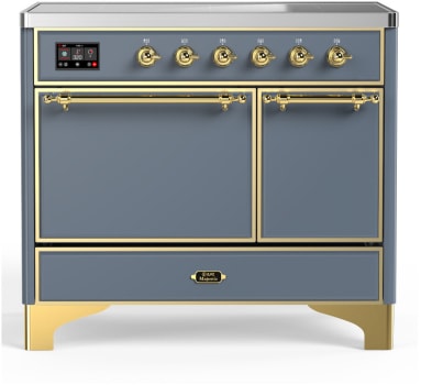 Ilve Majestic III Collection UMDIB40QNR3BGG - 40 Inch Induction Range with 6 Induction Elements