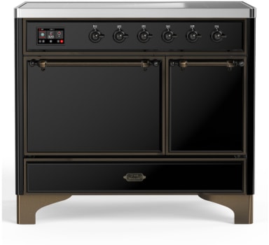 Ilve Majestic III Collection UMDIB40QNR3BKB - 40 Inch Induction Range with 6 Induction Elements