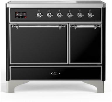 Ilve Majestic III Collection UMDIB40QNR3BKC - 40 Inch Induction Range with 6 Induction Elements
