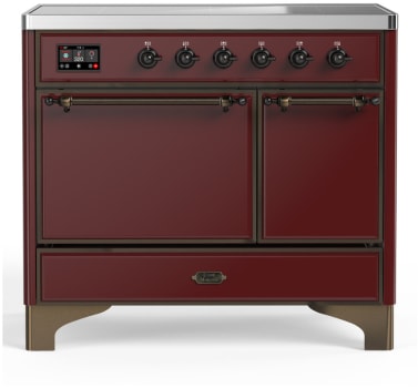 Ilve Majestic III Collection UMDIB40QNR3BUB - 40 Inch Induction Range with 6 Induction Elements