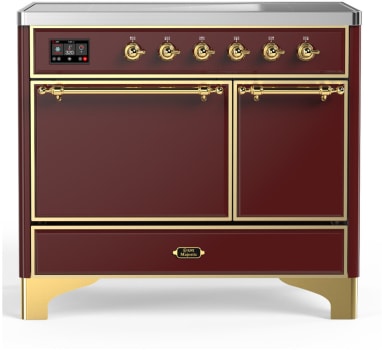 Ilve Majestic III Collection UMDIB40QNR3BUG - 40 Inch Induction Range with 6 Induction Elements