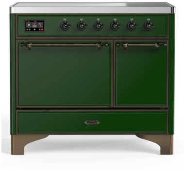 Ilve Majestic III Collection UMDIB40QNR3EGB - 40 Inch Induction Range with 6 Induction Elements