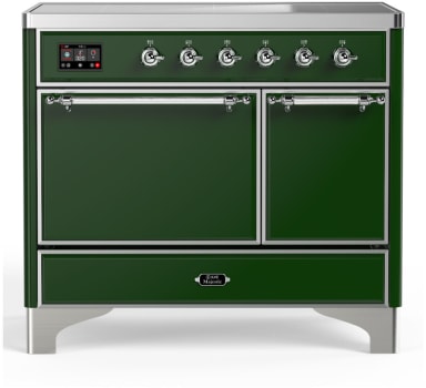 Ilve Majestic III Collection UMDIB40QNR3EGC - 40 Inch Induction Range with 6 Induction Elements