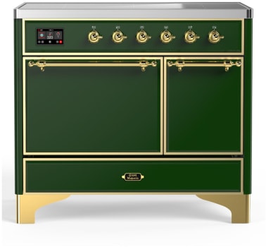 Ilve Majestic III Collection UMDIB40QNR3EGG - 40 Inch Induction Range with 6 Induction Elements