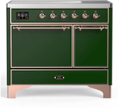 Ilve Majestic III Collection UMDIB40QNR3EGP - 40 Inch Induction Range with 6 Induction Elements