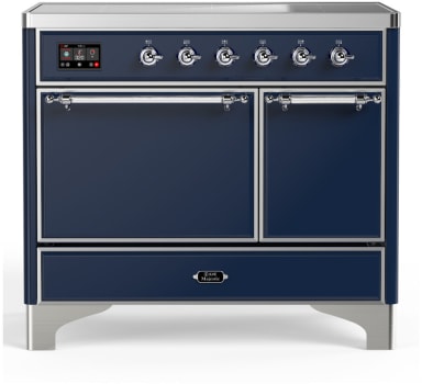 Ilve Majestic III Collection UMDIB40QNR3MBC - 40 Inch Induction Range with 6 Induction Elements