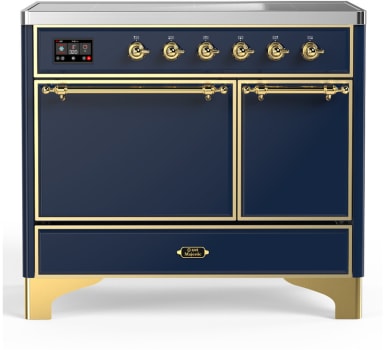 Ilve Majestic III Collection UMDIB40QNR3MBG - 40 Inch Induction Range with 6 Induction Elements