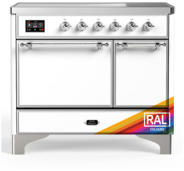 Ilve Majestic III Collection UMDIB40QNR3RAC - 40 Inch Induction Range with 6 Induction Elements