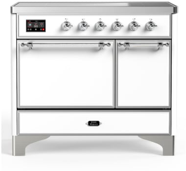 Ilve Majestic III Collection UMDIB40QNR3WHC - 40 Inch Induction Range with 6 Induction Elements