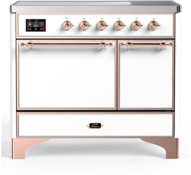 Ilve Majestic III Collection UMDIB40QNR3WHP - 40 Inch Induction Range with 6 Induction Elements