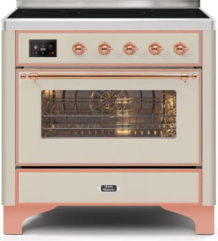 Ilve Majestic II Collection UMI09NS3AWP - 36 Inch Freestanding Induction Range