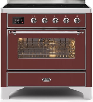 Ilve Majestic II Collection UMI09NS3BUC - 36 Inch Freestanding Induction Range