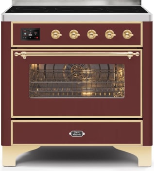 Ilve Majestic II Collection UMI09NS3BUG - 36 Inch Freestanding Induction Range