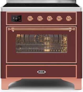 Ilve Majestic II Collection UMI09NS3BUP - 36 Inch Freestanding Induction Range