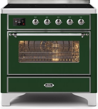 Ilve Majestic II Collection UMI09NS3EGC - 36 Inch Freestanding Induction Range