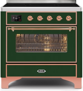 Ilve Majestic II Collection UMI09NS3EGP - 36 Inch Freestanding Induction Range