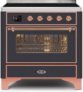 Ilve Majestic II Collection UMI09NS3MGP - 36 Inch Freestanding Induction Range