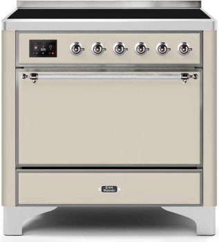 Ilve Majestic II Collection UMI09QNS3AWC - 36 Inch Freestanding Induction Range