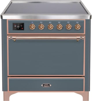 Ilve Majestic II Collection UMI09QNS3BGP - 36 Inch Freestanding Induction Range