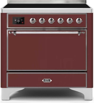 Ilve Majestic II Collection UMI09QNS3BUC - 36 Inch Freestanding Induction Range